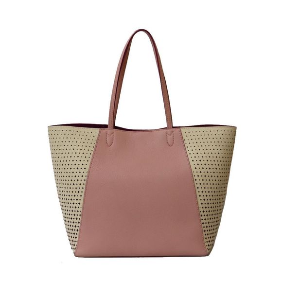 Louis Vuitton LockMe Leather Suede Rose Creme Pink - Picture 4 of 12